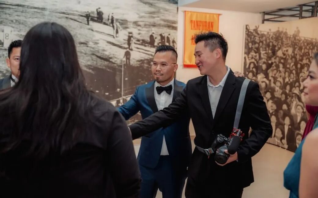 Focus Media team at an event