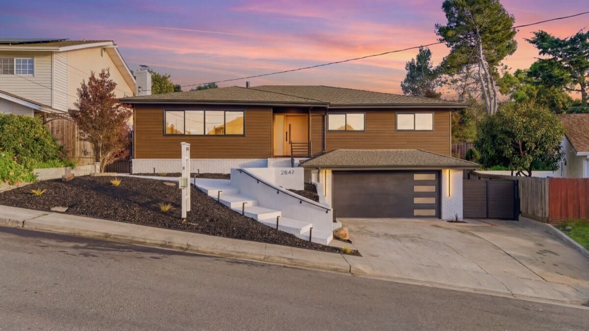 2847 Ralston Way twilight exterior, Hayward