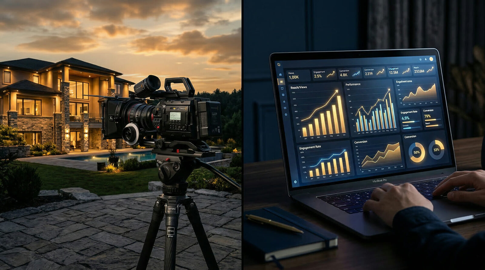 Focus Media real estate media production overview - photography, video, drone